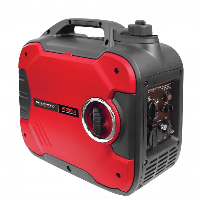 PT2200i Powertec - Recoil Start Silenced Inverter Generator